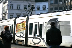 Arrivée dans la gare à Bruxelles